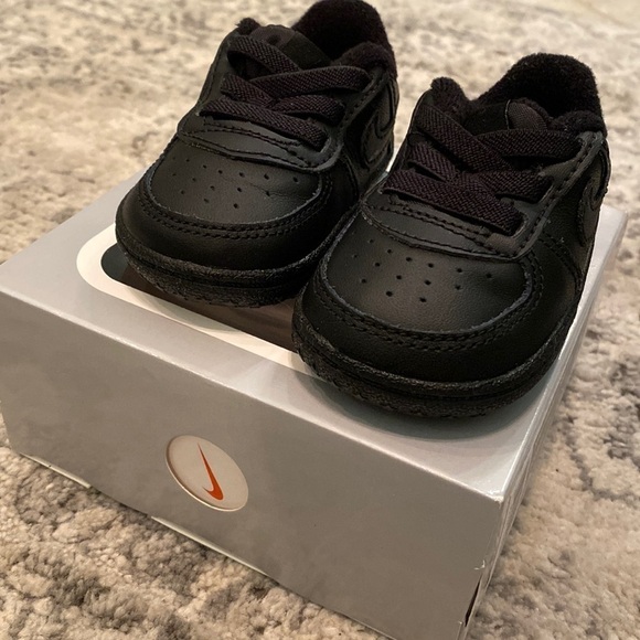 Nike Other - Nike Force 1 Crib (CB) Black - 2c
